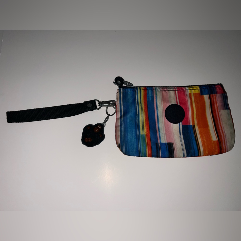 colorful water resistant kipling pouch